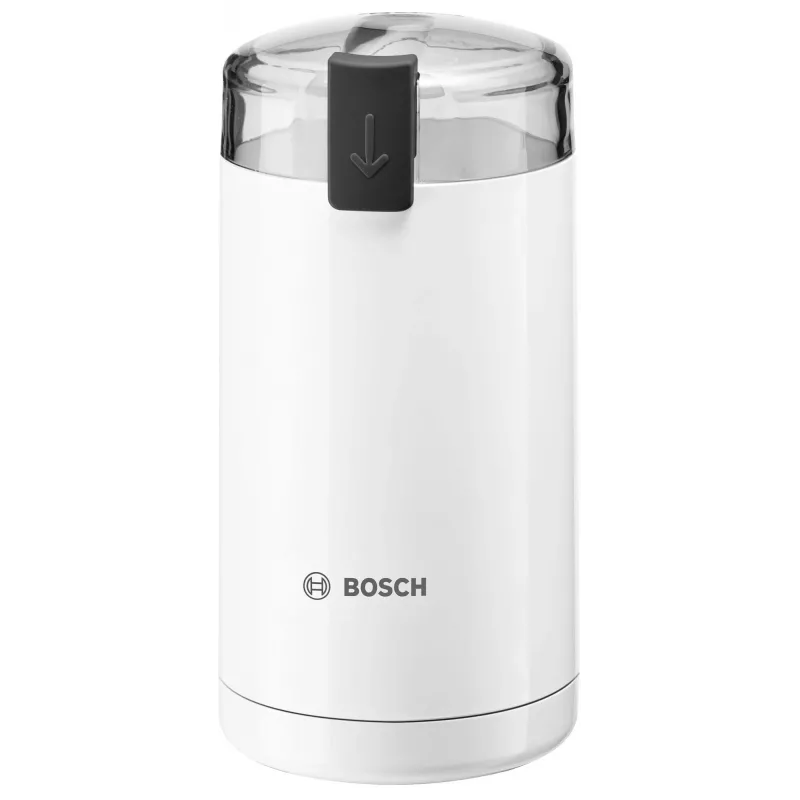 Ašmeninė kavos malūnėlis Bosch TSM6A011W, 180 W, 75 g talpa, balta