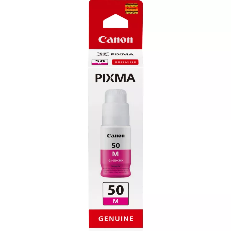 Canon GI-50 M, didelio našumo, rašalo buteliukas, purpurinis