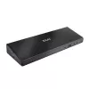 CLUB3D CSV-1562 – USB3.2 Gen1 Type-C universali triguba 4K30Hz įkrovimo stotelė su DisplayLink® sertifikatu. Universali įkrovimo stotelė