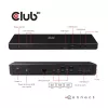 CLUB3D CSV-1562 – USB3.2 Gen1 Type-C universali triguba 4K30Hz įkrovimo stotelė su DisplayLink® sertifikatu. Universali įkrovimo stotelė