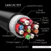 CLUB3D itin didelės spartos HDMI 4K120Hz, 8K60Hz kabelis 48Gbps M/M 3 m/ 9.84ft
