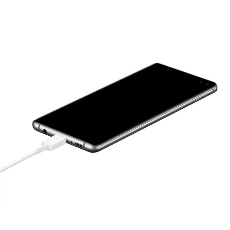„Samsung EP-TA800“ mobiliojo telefono įkroviklis, baltas, kintamoji srovė, greitasis įkrovimas, skirtas naudoti patalpoje