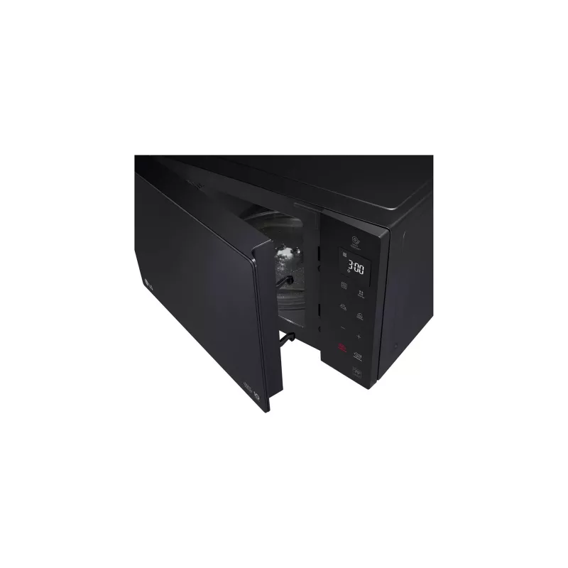 LG NeoChef MS 2535 GIB juoda solo mikrobangų krosnelė, pastatoma ant stalviršio 25 L 300 W