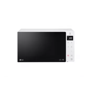 LG MS 23 NECBW juodai balta Solo mikrobangų krosnelė virš viryklės 23 L 1000 W