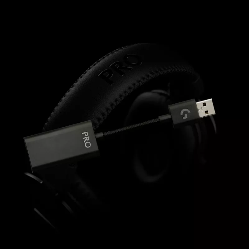 LOGITECH G Pro X žaidimų ausinės - 3,5 mm - juodos