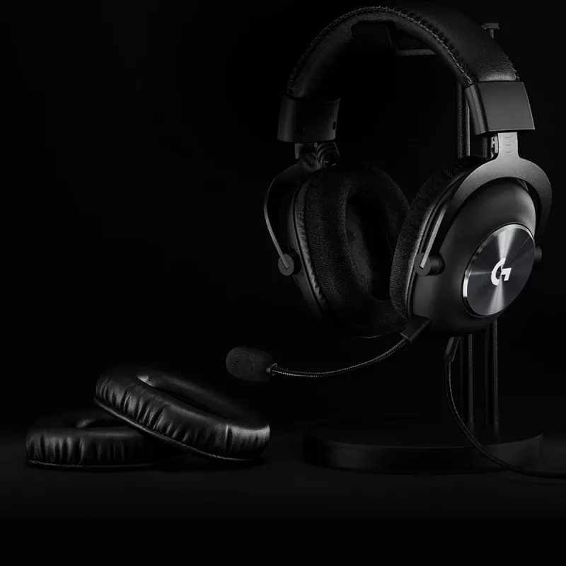 LOGITECH G Pro X žaidimų ausinės - 3,5 mm - juodos