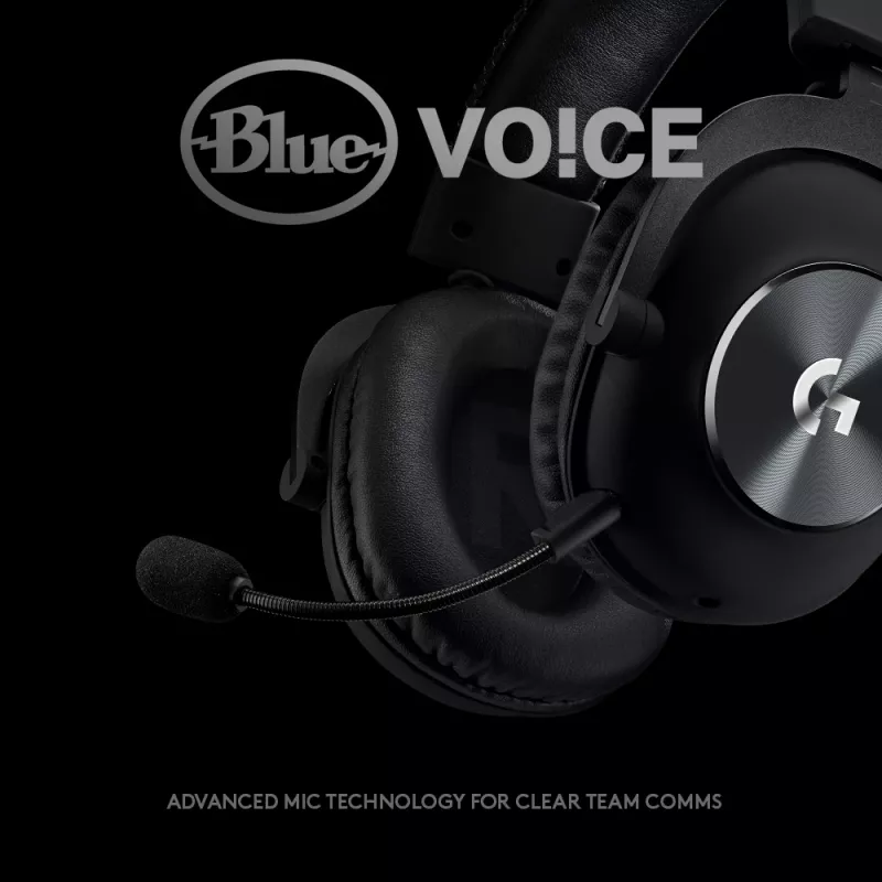 LOGITECH G Pro X žaidimų ausinės - 3,5 mm - juodos