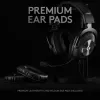 LOGITECH G Pro X žaidimų ausinės - 3,5 mm - juodos