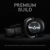 LOGITECH G Pro X žaidimų ausinės - 3,5 mm - juodos