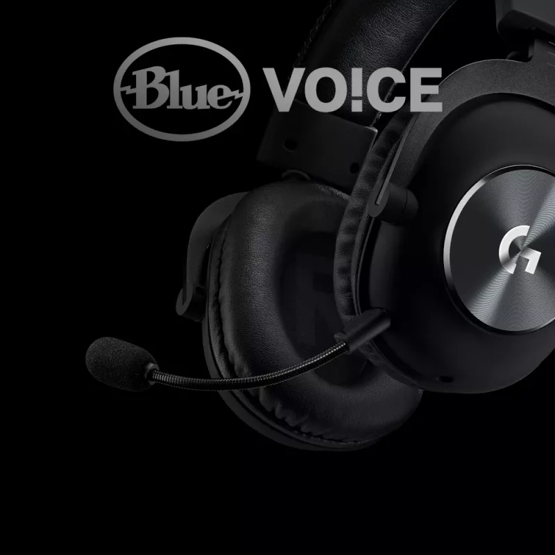 LOGITECH G Pro X žaidimų ausinės - 3,5 mm - juodos