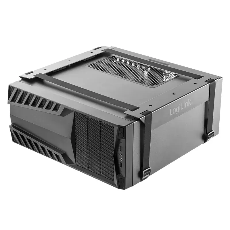 CPU laikiklis LOGILINK EO0009 — reguliuojamas plieninis stalinio kompiuterio bokšto laikiklis, juodas, RoHS