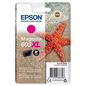 Epson C13T03A34010 rašalo kasetė 1 vnt. Originali didelės (XL) talpos purpurinė