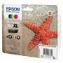 Epson C13T03A64010 rašalo kasetė 1 vnt. Originali didelė (XL) išeiga Juoda, Žydra, Purpurinė, Geltona