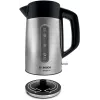 Bosch TWK4P440 elektrinis virdulys 1.7 L 2400 W Juoda, nerūdijantis plienas