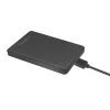 HDD/SSD korpusas LogiLink UA0339 juodas 2,5 colio
