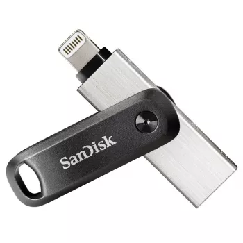 WESTERN DIGITAL SanDisk iXPAND Go - 128GB USB atmintinė - USB 3.0 / Lightning