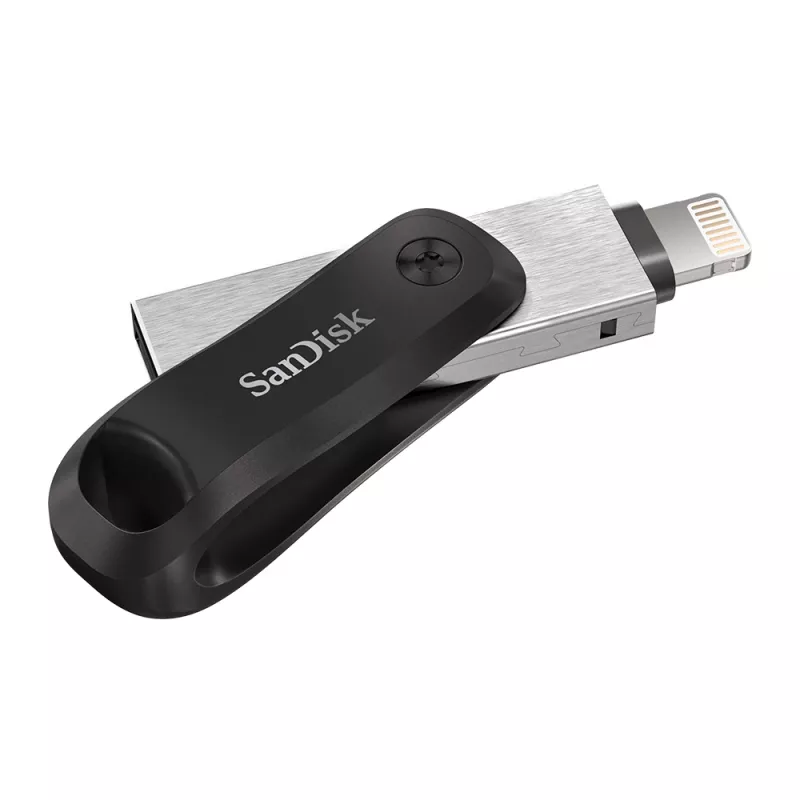 WESTERN DIGITAL SanDisk iXPAND Go - 128GB USB atmintinė - USB 3.0 / Lightning