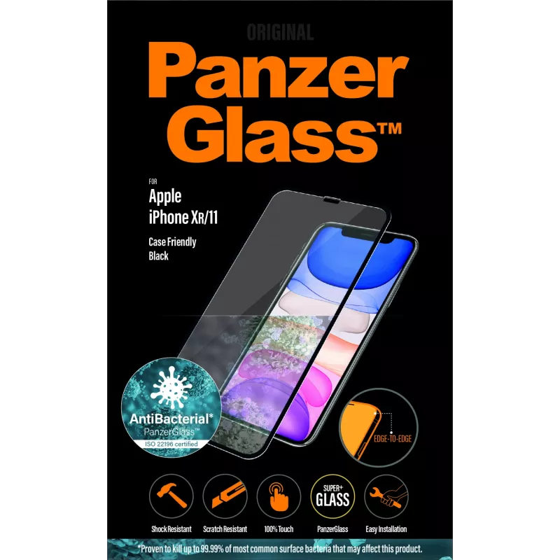 Ekrano apsauga PanzerGlass Apple iPhone 11 XR nuo krašto iki krašto