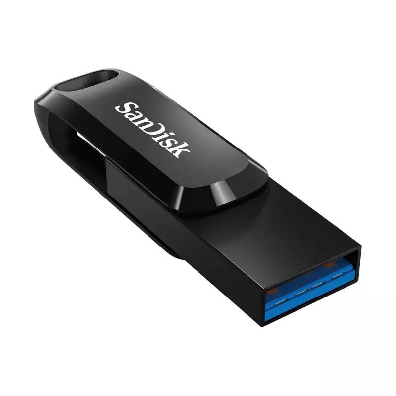 USB atmintinė SanDisk 256 GB USB Typee-A USB Type-C Ultra Dual Drive Go