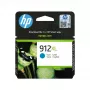HP 912XL didelės išeigos žydra originali rašalo kasetė