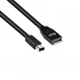 CLUB3D Mini DisplayPort į DisplayPort1.4 ilginimo kabelis 8K60Hz DSC1.2 HBR3 HDR M/F 1m/3,28 pėd.