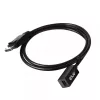 CLUB3D Mini DisplayPort 1.4 į DisplayPort ilginimo kabelis 8K60Hz DSC 1.2 HBR3 HDR abipusis F/M 1m/3,28ft