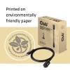 CLUB3D Mini DisplayPort 1.4 į DisplayPort ilginimo kabelis 8K60Hz DSC 1.2 HBR3 HDR abipusis F/M 1m/3,28ft