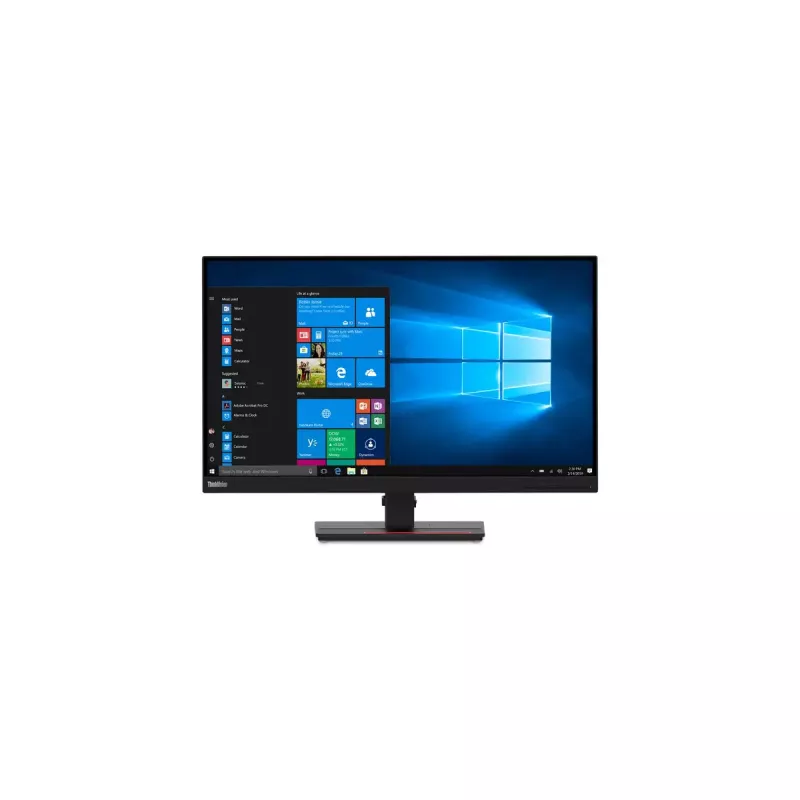 Lenovo ThinkVision T27q-20 kompiuterio monitorius 68,6 cm (27 colių) 2560 x 1440 Quad HD LCD juodas