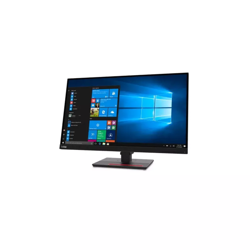 Lenovo ThinkVision T27q-20 kompiuterio monitorius 68,6 cm (27 colių) 2560 x 1440 Quad HD LCD juodas
