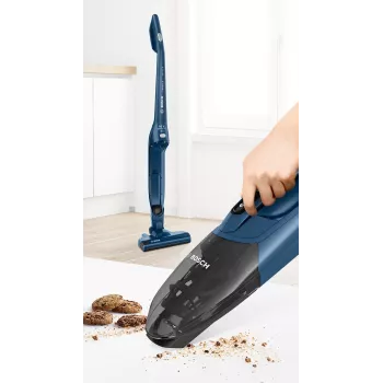 Bosch Serie 2 BBHF216 belaidis siurblys/elektrinė šluota 2-in-1 belaidis siurblys Baterija Sausas Be maišelio Mėlynas