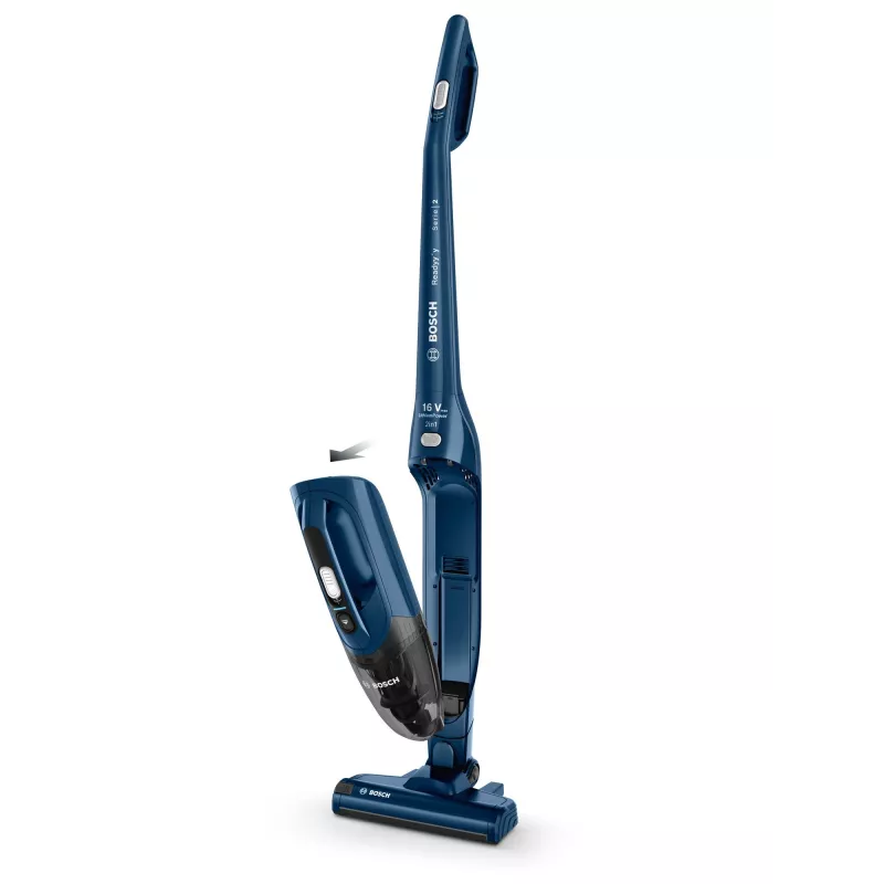 Bosch Serie 2 BBHF216 belaidis siurblys/elektrinė šluota 2-in-1 belaidis siurblys Baterija Sausas Be maišelio Mėlynas