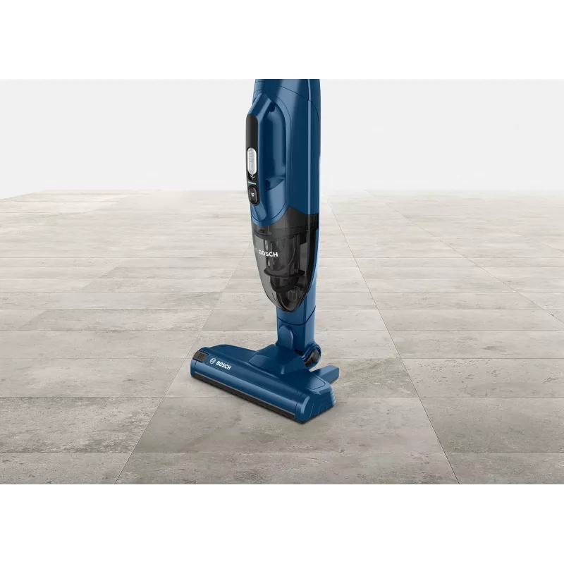 Bosch Serie 2 BBHF216 belaidis siurblys/elektrinė šluota 2-in-1 belaidis siurblys Baterija Sausas Be maišelio Mėlynas