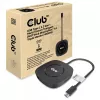CLUB3D USB Type C 3.2 Gen 1 Multi Stream Transport (MST) Hub DisplayPort 1.4 Trigubas Monitorius