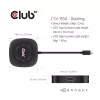 CLUB3D USB Type C 3.2 Gen 1 Multi Stream Transport (MST) Hub DisplayPort 1.4 Trigubas Monitorius