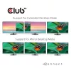 CLUB3D USB Type C 3.2 Gen 1 Multi Stream Transport (MST) Hub DisplayPort 1.4 Trigubas Monitorius