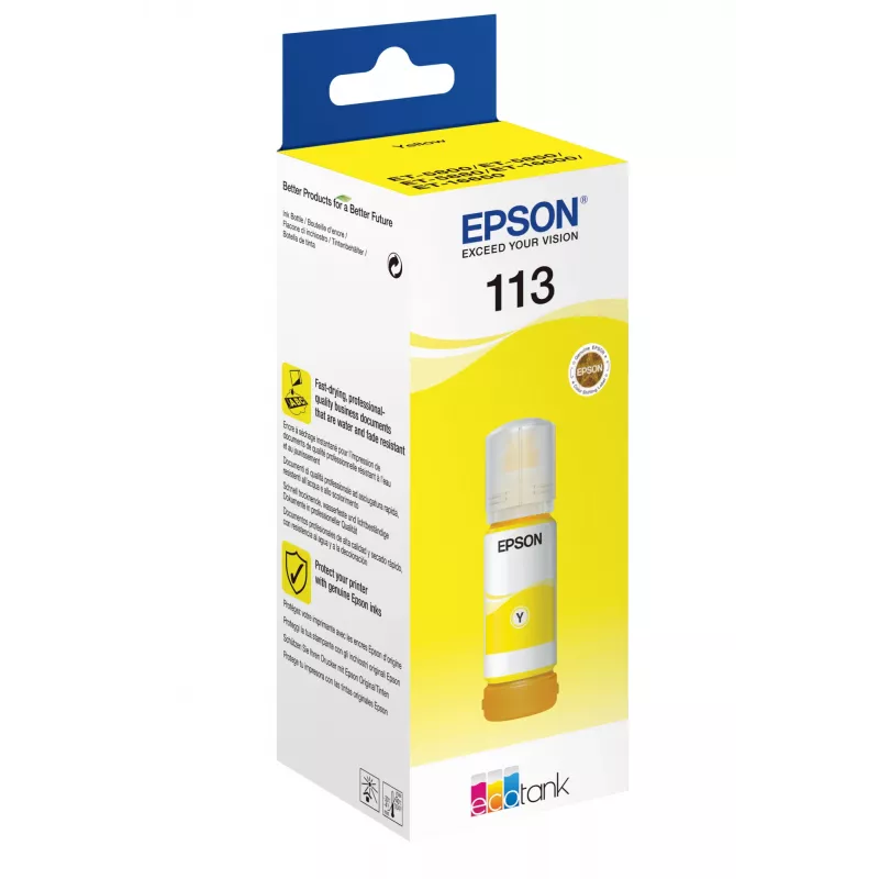 Epson C13T06B440 113 rašalo kasetė, geltona
