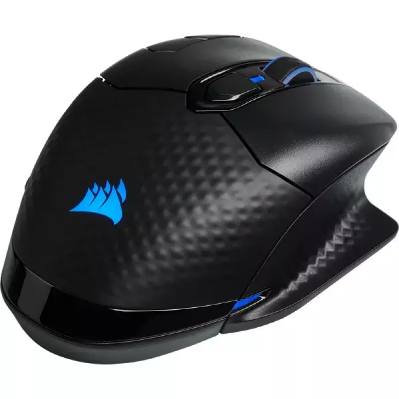 Pelė Corsair DARK CORE RGB PRO RF Wireless + Bluetooth + USB Type-A