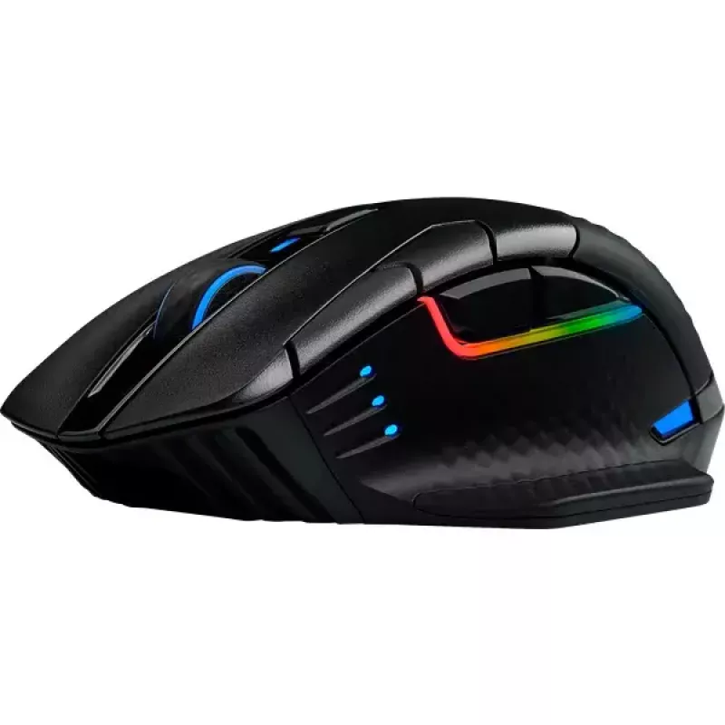 Pelė Corsair DARK CORE RGB PRO RF Wireless + Bluetooth + USB Type-A