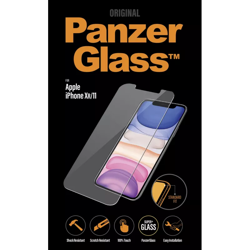 PanzerGlass ® Ekrano apsauga iPhone 11 | XR | Standartinis pritaikymas