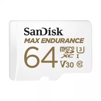 WESTERN DIGITAL SanDisk 64GB Max Endurance micro SDXC 30k Val.