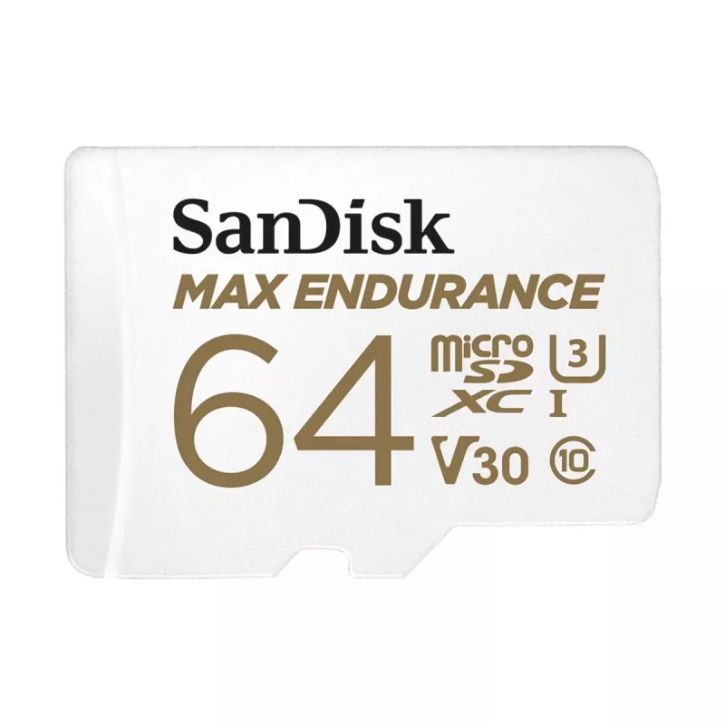 WESTERN DIGITAL SanDisk 64GB Max Endurance micro SDXC 30k Val.