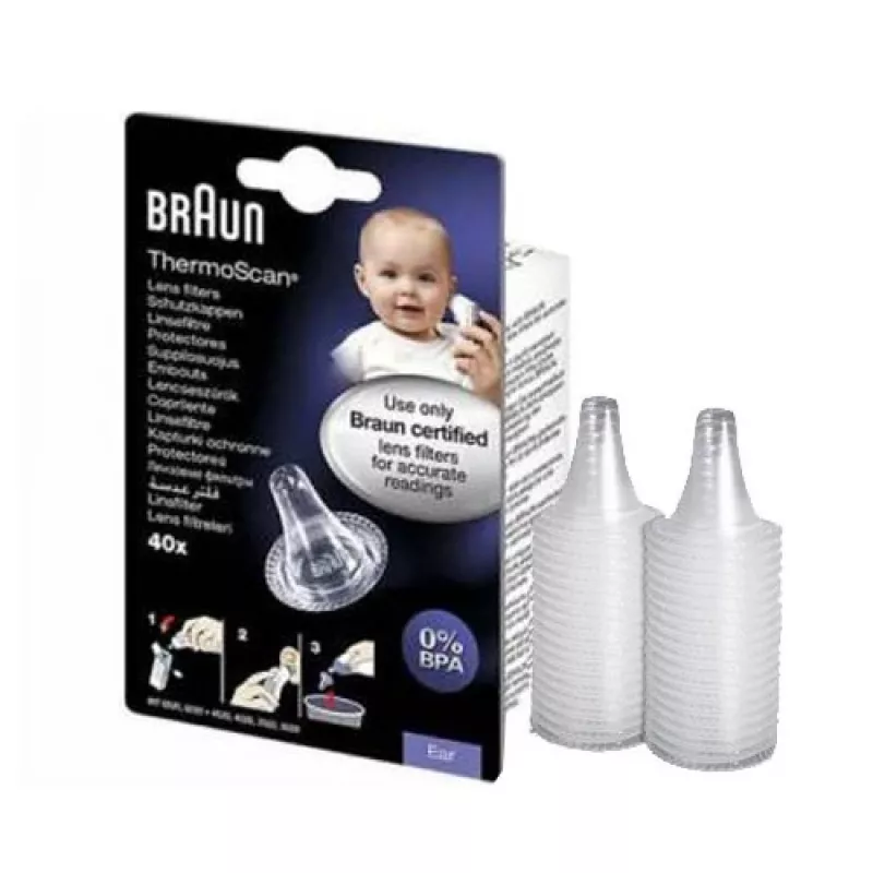 Braun LF40 ThermoScan vienkartiniai lęšių filtrai