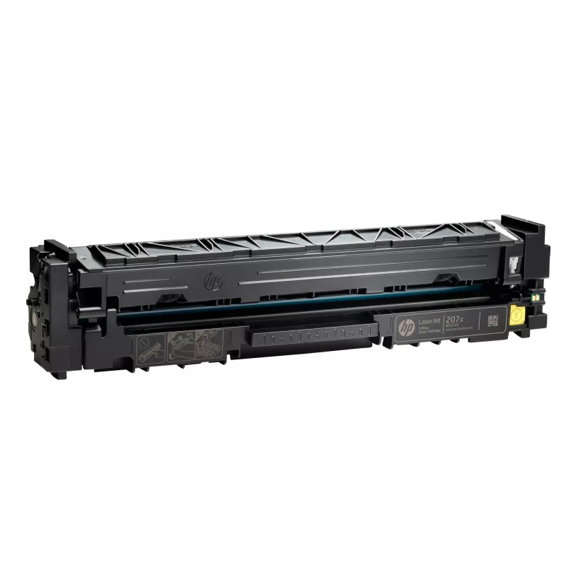 HP 207X didelės išeigos geltona originali LaserJet tonerio kasetė, 2450 puslapių, Geltona, 1 vnt.