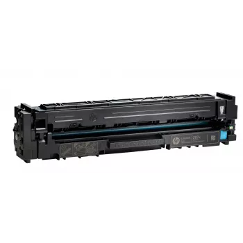 HP 207X didelės išeigos žydra originali LaserJet tonerio kasetė, 2450 puslapių, žydra, 1 vnt.