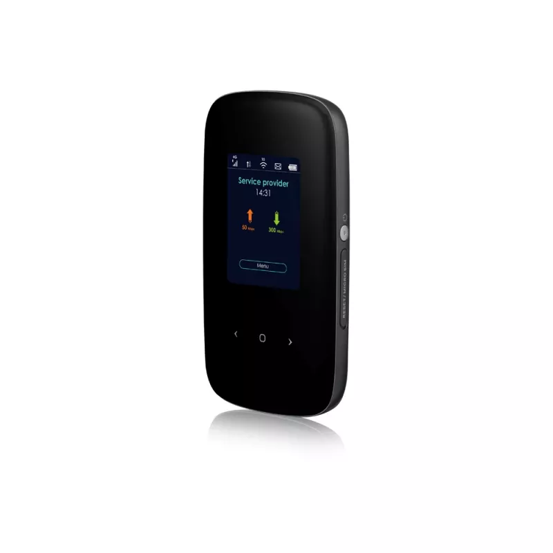Zyxel LTE2566-M634 belaidis maršrutizatorius Dviejų juostų (2,4 GHz / 5 GHz) 4G Juoda
