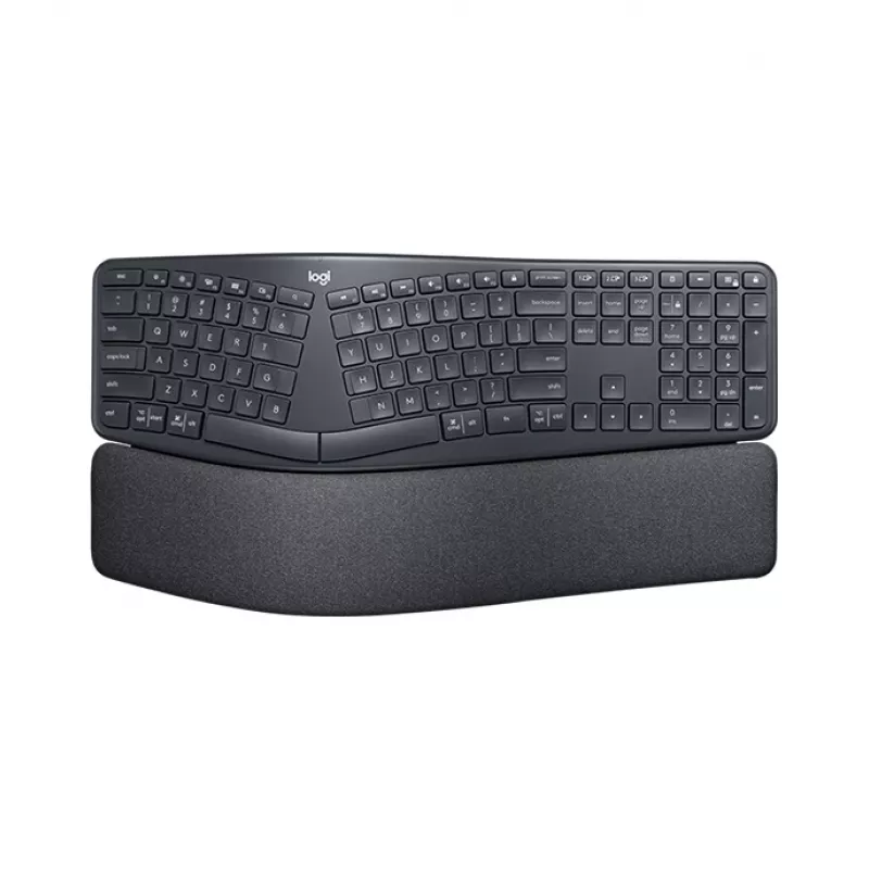 LOGITECH Ergo K860 - Belaidė išskleidžiama klaviatūra Graphite Qwerty Pan Nordic