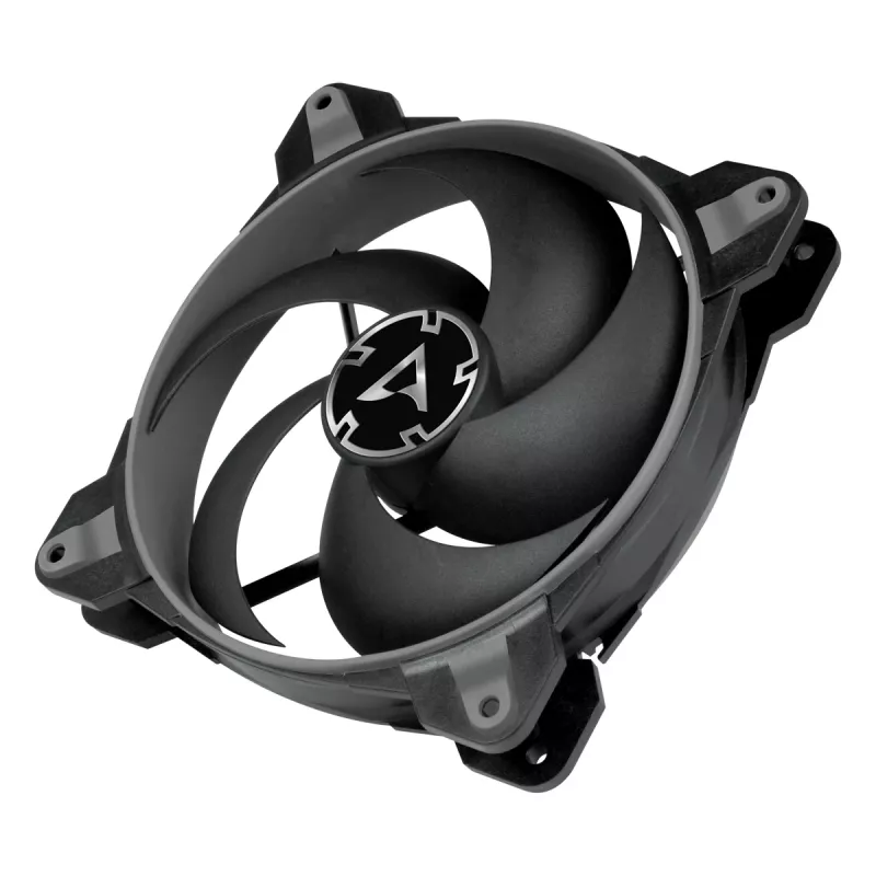 ARCTIC BioniX P140 (Pilka) – Slėgiui optimizuotas 140 mm žaidimų ventiliatorius su PWM PST