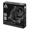 ARCTIC BioniX P140 (Pilka) – Slėgiui optimizuotas 140 mm žaidimų ventiliatorius su PWM PST