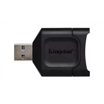 Kingston Technology MobileLite Plus kortelių skaitytuvas USB 3.2 Gen 1 (3.1 Gen 1) Type-A juodas