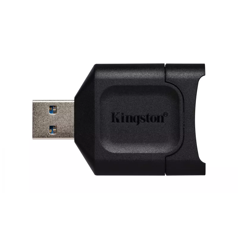 Kingston Technology MobileLite Plus kortelių skaitytuvas USB 3.2 Gen 1 (3.1 Gen 1) Type-A juodas